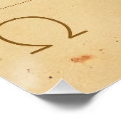 Motivational Quote - Latin Poster Art (Hoek)