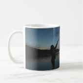 Motivational Quote Mug: Finding Peace Koffiemok (Links)