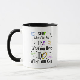 Motivational Quote Mug – Inspirational Coffee Cup Mok