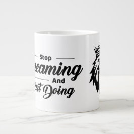  Motivational Quote Mug with Eagle Grote Koffiekop