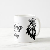  Motivational Quote Mug with Eagle Koffiemok (Voorkant rechts)