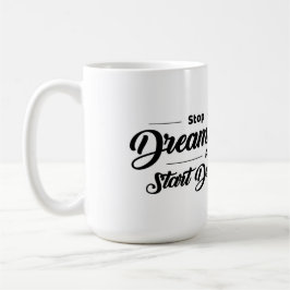  Motivational Quote Mug with Eagle Koffiemok