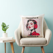 Motivational Quote Pillow Kussen (Stoel)