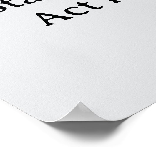 MOTIVATIONAL QUOTE POSTER (Hoek)