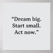 MOTIVATIONAL QUOTE POSTER (Voorkant)