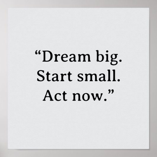 MOTIVATIONAL QUOTE POSTER (Voorkant)