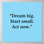 MOTIVATIONAL QUOTE POSTER (Voorkant)