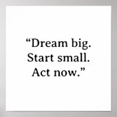 MOTIVATIONAL QUOTE POSTER (Voorkant)