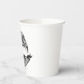 Motivational Quote Small Plastic Cup Papieren Bekers (Links)