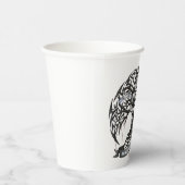 Motivational Quote Small Plastic Cup Papieren Bekers (Rechts)