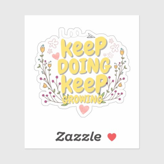 Motivational Quote Sticker  (Vel)
