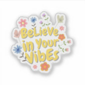 Motivational Quote Sticker (Voorkant)