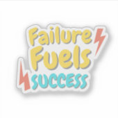 Motivational Quote Sticker  (Voorkant)