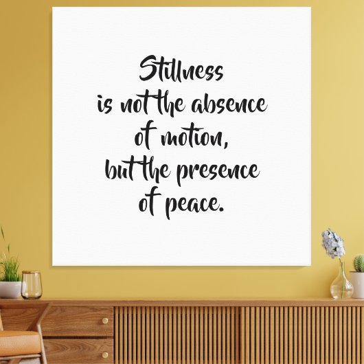 Motivational Quote Stretched Canvas Print (Insitu (Woonkamer))