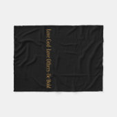 Motivational Quote This Is The Turning Int Fleece Deken (Voorkant (Horizontaal))