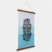 Motivational Quote Wall Art.  Hangend Wandkleed (Gebogen)