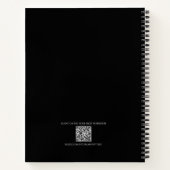 Motivational Quotes Practice Makes Progress Custom Notitieboek (Achterkant)