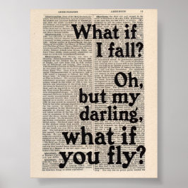 Motivational quotes room poster