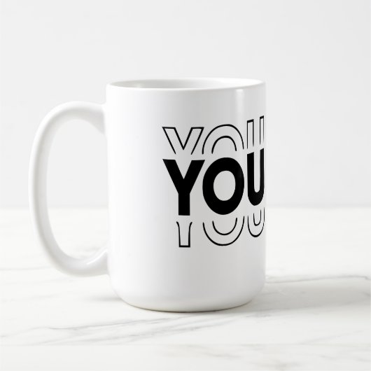 Motivational Quotes Tasse Koffiemok (Links)