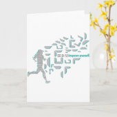 Motivational Running Kaart (Gele Bloem)