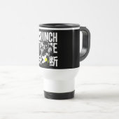 Motivational Soccer Cat Mug – Perfect for Students Reisbeker (Voorkant rechts)
