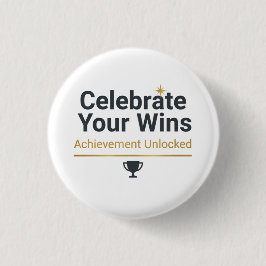 Motivational Success Gift  Ronde Button 3,2 Cm