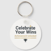 Motivational Success Gift  Sleutelhanger (Voorkant)