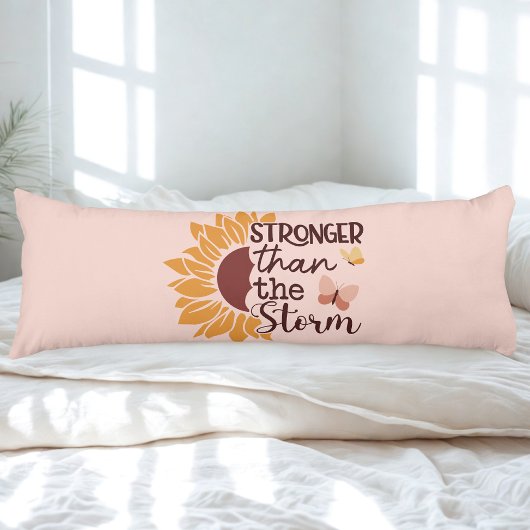 Motivational Sunflower Body Pillow Lichaamskussen