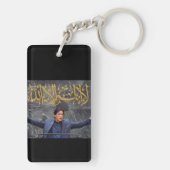 Motivationalgift and quote Acrylic Keychain (achterkant)