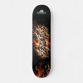 MOTIVATIONALISM© Be The Fire_ Persoonlijk Skateboard (Voorkant)