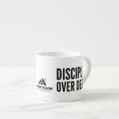 MOTIVATIONALISM© DISCIPLINE_Mok Espresso Kop (Voorkant rechts)