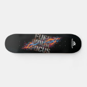 MOTIVATIONALISM© Fuel Your Focus_ Persoonlijk Skateboard (Horizontaal)