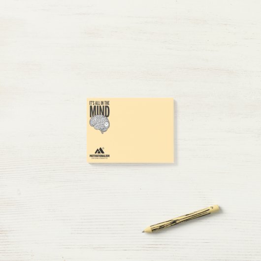 MOTIVATIONALISM© MINDFULLNESS POST-IT® NOTES (Op bureau)