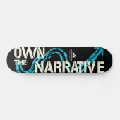 MOTIVATIONALISM© Own The Narrative_ Persoonlijk Skateboard (Horizontaal)