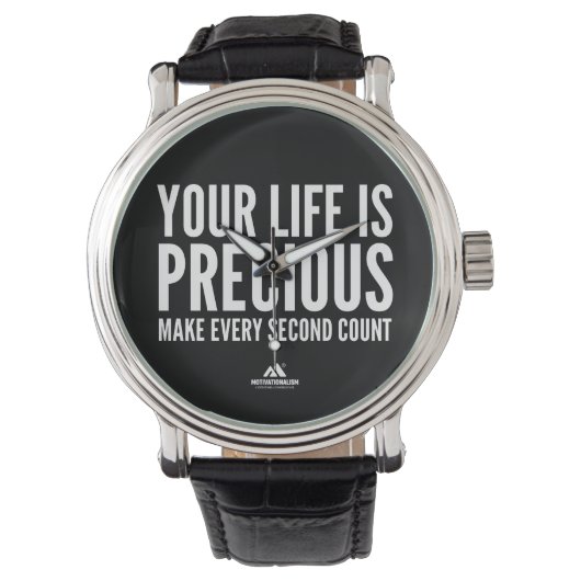 MOTIVATIONALISM© PRECIOUS_ HORLOGE (Voorkant)