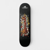 MOTIVATIONALISM© The Obstacle Is The Path_ Persoonlijk Skateboard (Voorkant)