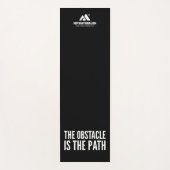 MOTIVATIONALISM© The Obstacle Is The Path_ Yogamat (Voorkant)