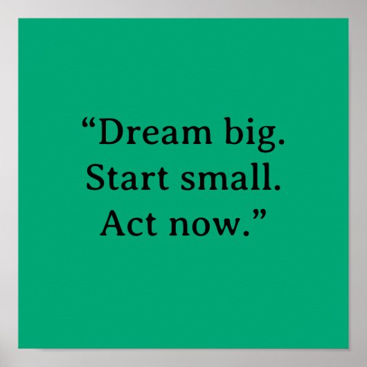 MOTIVATIONEEL CITATENPOSTER POSTER (Voorkant)
