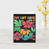 Motivationele Geïnspireerde Ivf Mama Wildflower Iv Kaart (Gele Bloem)