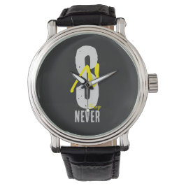 Motivationele minimale polshorloge – Energiestijl Horloge