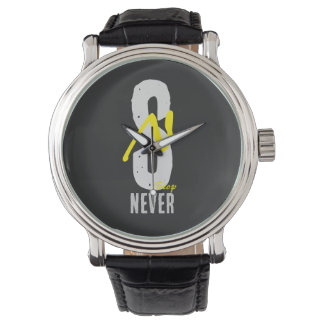 Motivationele minimale polshorloge – Energiestijl Horloge