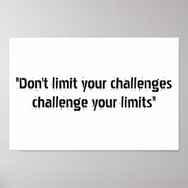 Motivationele Poster