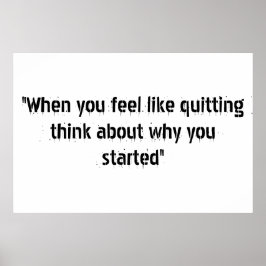 Motivationele Poster