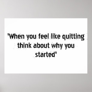 Motivationele Poster