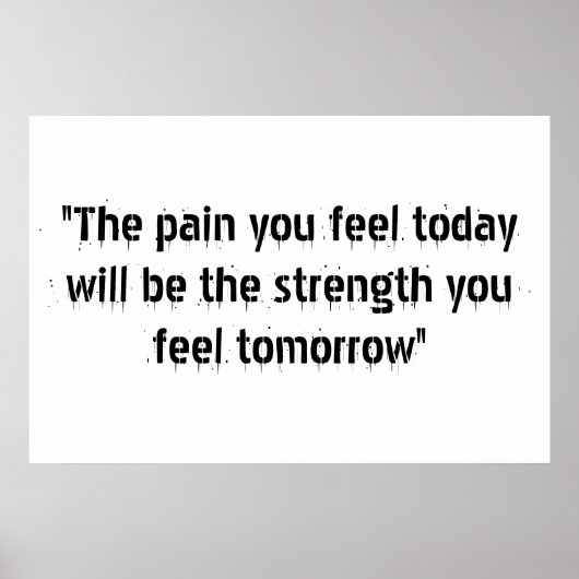 Motivationele Poster (Voorkant)