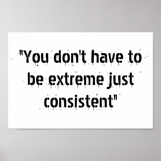 Motivationele Poster (Voorkant)