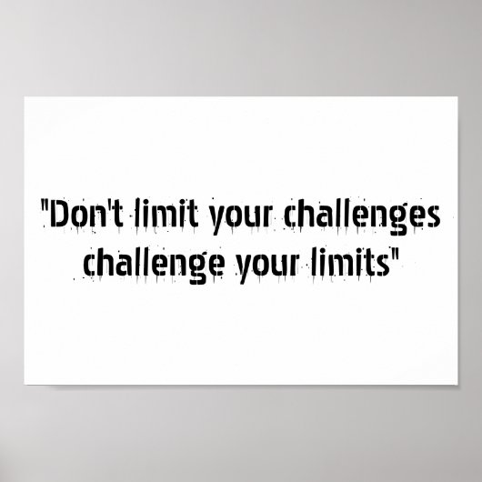 Motivationele Poster (Voorkant)
