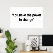 Motivationele Poster (Thuiskantoor)