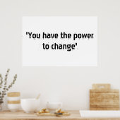 Motivationele Poster (Keuken)