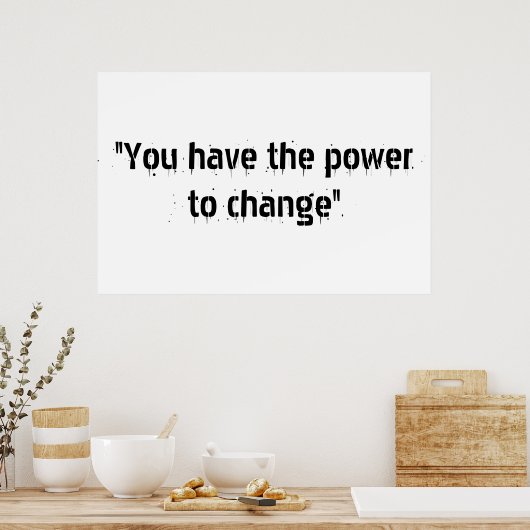 Motivationele Poster (Keuken)